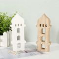 Newest Ramadan Decoration Wooden House Shape Eid Mubarak Decoration Mudlim Islam Home Party Table Decor Kareem Gift. 