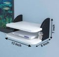 Router Stand Double layer Wall Mounted Router Shelf projector mount Router Storage Setup Box R108. 