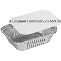 Aluminium Foil Container Box 660Ml 50 Pcs - Box. 
