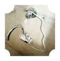 Electric hot water tap with shower.