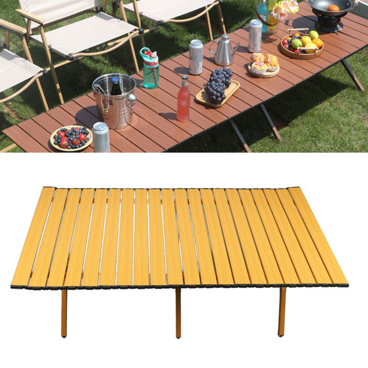 Folding%20Table%20Portable%20Carbon%20Steel%20Wearable%20Stable%20Foldable%20Desk%20Lightweight%20Sturdy%20Structure%20for%20Stall%20for%20Picnic%20-%20Image%202