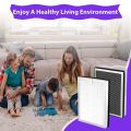 HEPA Filter Replacement for Medify MA-25 Air Purifier 2-Pack 3 in 1 Filtration True HEPA H13 Filter Pre-Filter. 
