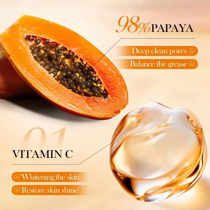 BIOAQUA%20papaya%20Vitamin%20C%20Whitning%20&%20Nourish%20PAWPAW%20Face%20Cleanser-%20100g%20-%20Image%206
