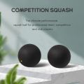 Squash Ball Two-Yellow Dots Low Speed Sports Rubber Balls Professional Player Competition Squash(2 Pcs ). 