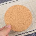 1/4/6PCS Round Cork Pot Pad High Temperature Resistant Coaster Anti-scald Non-slip Pot Mat Dining Table Mat Insulation Pad. 