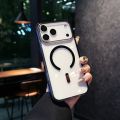 HOCE Clear Acrylic Magnetic Case for iPhone 17 Air 16 15 14 13 12 Pro Max Original Magnetic Wireless Charging Cover.