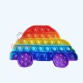 Fidget Popit Car Shape Toys for Adults and Kids. 