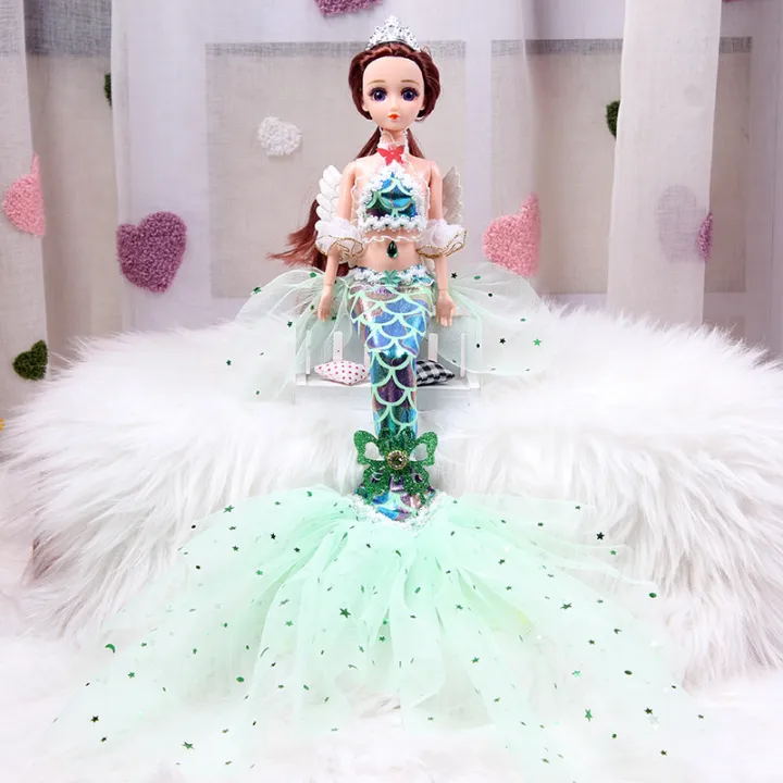 45cm%20Mermaid%20Princess%20Heng%20Chao%20Confused%20Barbie%20Doll%20Set%20Girls%20Children's%20Toy%20Mermaid%20Doll%20Wholesale%20-%20Image%207