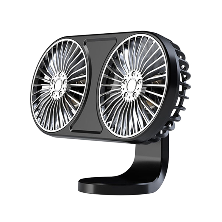 USB Car Air Outlet Dashboard Mini Fan 5V Auto Ventilation Fan