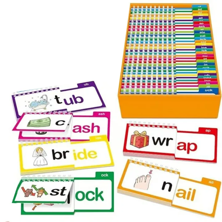 30%20Read%20and%20Rhyme%20Educational%20Flip%20Books%20for%20Learning%20Word%20Families%20and%20Flash%20Cards%20-%20Image%204