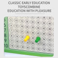 Math Learning Board 100 Cards Arithmetic Skills Magnetic Design Durable Math Game Board for Kids Education U. 
