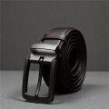 Zays Genuine Leather Belt for Men – Full-Grain, Adjustable Fits For 28–40 Inch Waist, 1.3" Width Formal & Casual Dress Belt.