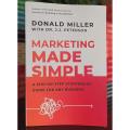 Marketing Made Simple Book by Donald Miller and J. J. Peterson. 
