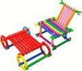 Building Toys, Straw Constructor Toys Up Grade Engineering Building Sets for Kids Develops Motor Skills and Logic Thinking, Fun Educational Toy Great for Gift. 