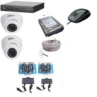 CCTV Package 2 Camera -Dahua