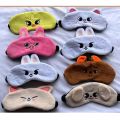 Kpop Stray Kids SKz Eye Mask World Tour MANIAC in Japan SKZ Plush Sleep Mask Kawaii Cartoon Elastic Eye Cover for Sleeping. 