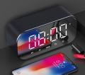 yAyusi S5 Bluetooth Speaker Mini Home Alarm Clock Wireless Mobile Phone Speaker Holiday Personal Gifts. 