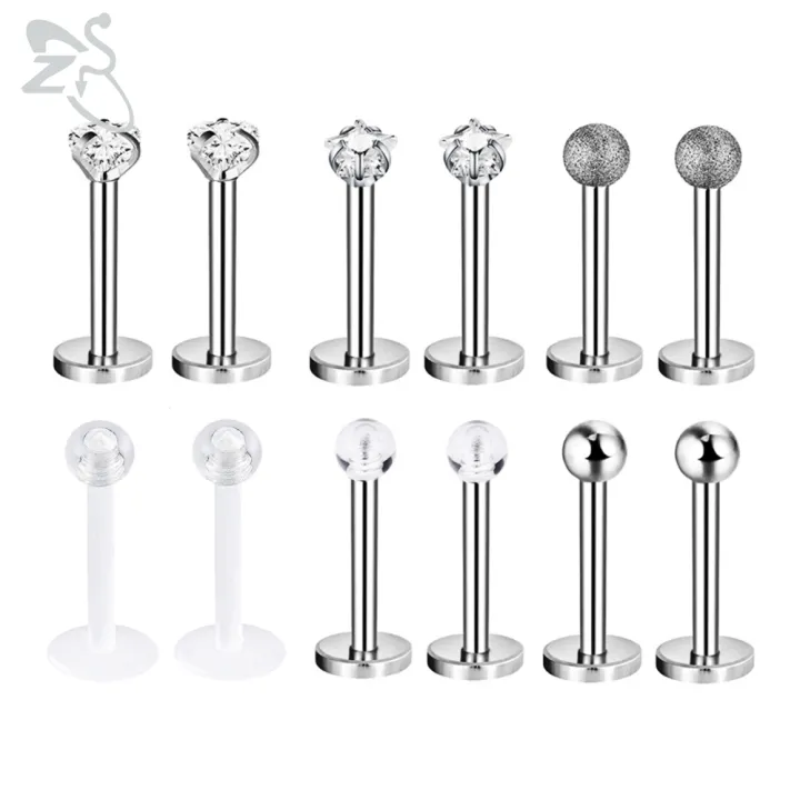 ZS%2012pcs/lot%20Star%20Heart%20CZ%20Crystal%20Lip%20Piercing%20Set%204%20Colors%20Stainless%20Steel%20Lip%20Ring%20Labret%20Monore%20Ear%20Tragus%20Helix%20Piercings%20-%20Image%207