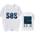 2024 SZA SOS Heavy Mental Anime T-shirts Funko Pop Tshirt 100% Cotton Men/women Tee-shirt Printed Hip Hop Cartoon T-shirt. 