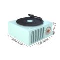 Vinyl Record Player Portable Bluetooth V5.0 Speaker Wireless Mini Stereo Portable Multi-Function Turntable Speaker NEW. 