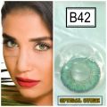 Bella Cool Green Natural Color Contact Lens With Kit Box. Bella Natural Series. #cool.gr.ee.n. 