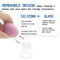 Facial Vacuum Massage Cup, Silicone Suction Massage Tool for Face Skin Care, Portable Face Cupping Massager for Home Beauty Use.