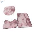 3Pcs Bath Mats Set for Bathroom, with Toilet Cover Bathroom Rug Sets, for under The Sink.