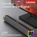 Lenovo L101 Computer Speaker Stereo Music Surround Subwoofer Speaker.