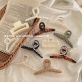 Korean Ins INS Korea Large Hair Claw Transparent Square Hair Clamp Shark Clip Headdress Hair Clip Hair Accessories.
