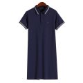 Women's Casual Dress Short Sleeve Cotton Summer Sports Midi Dress for Women Polo Golf Tennis Dresses. 