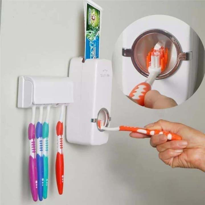 Automatic Toothpaste Squeezing Device set