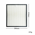 4Pcs HEPA Filter Replacement for Sharp FZ-F30HFE Air Purifier Accessory Durable 310X280mm. 