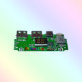 33W  PD 3.0 Type C Micro USB Fast Charging Power Bank Circuit 2 USB With Display Input DC 5V~3.1A 9V~ 2 A 12V ~1.6 A. 