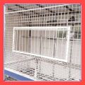 VibeVendor 5 Pcs Pigeon Door Single T-Trap Racing Pigeon Cage Door One-way door strip T Entrance Wire Trap Door Curtain Pigeon door accessories.