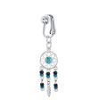 【In-Stock】 Clip On Umbilical Earring Clip Cartilage Clip Faux Piercing Belly Button Rings Body Jewelry Navel Clip on Belly Rings. 