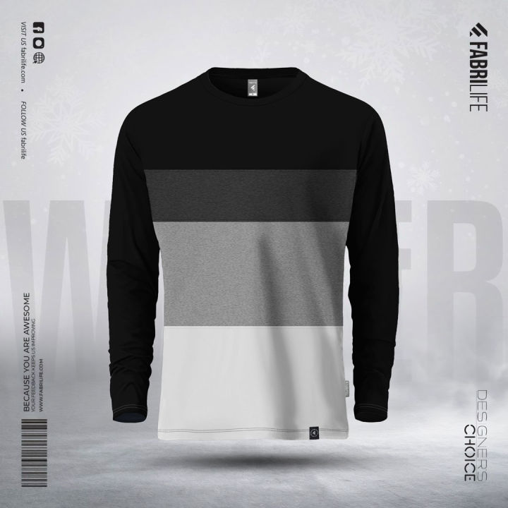 Fabrilife Mens Urban Edition Premium Full Sleeve T-shirt - Dallas