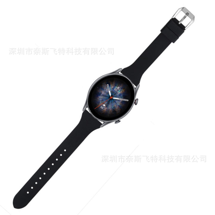 %5Bautismaut%5D%20Applicable%20Amazfit%20GTR%203%20pro/%20Huawei%20GT%203%20Etc.%2022mm%20Universal%20Small%20Waist%20Style%20Silicone%20Strap%20-%20Image%203