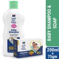 Parachute Just for Baby - Baby Shampoo 200ml & Baby Soap 75g. 