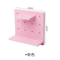 Kitchen, living room, dormitory, artifact, white wall-hanging, non-perforated, thickened, wall-hanging, shelf, wall-combinable, perforated board. 