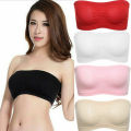 Streachable Tube Bra Cotton Strapless Tube Bra For Women - 1pc. 