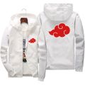 Men's Akatsuki Anime Hooded ber Zipper Thin Windbreaker Sun Protection Thin Breathable Coat Casual Srts Coat Jacket 5XL 7XL.