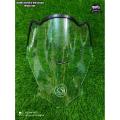 Motorcycle Windshield Windscreen Compatible for Gixxer SF Old Model (White). 