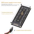 RGB Fan Hub ARGB Cable Splitter Hub Adapter for ASUS/MSI/GIGABYTE Motherboards. 
