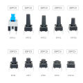 KOGEEK 180PCS Tactile Push Button Switch Micro Momentary Tact Assortment Kit 10 Value 6 x 6mm 4 Pin Micro Switches.