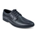 HUSH PUPPIES AARON DERBY LACE-UP FORMAL SHOES FOR MEN. 