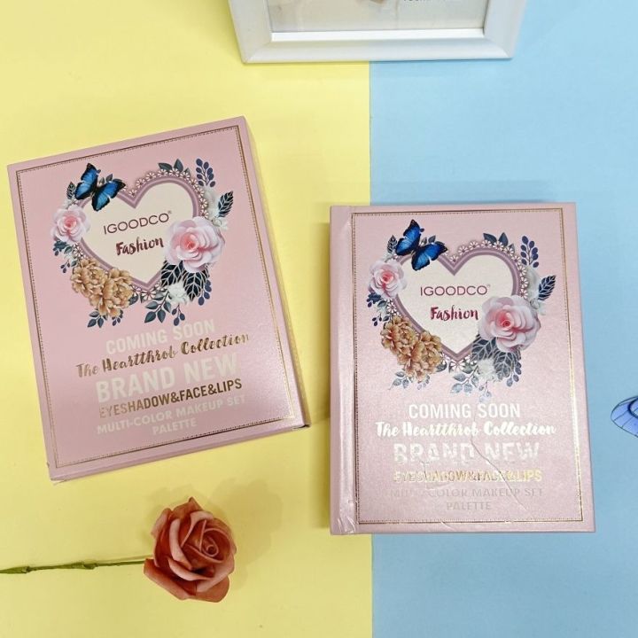 IGOODCO fashion 5 In 1 Makeup Book Palette