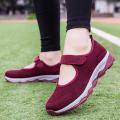 Zulijian Shoes for the Old Women's Summer Breathable Mom Shoes Middle-Aged and Elderly Mesh Shoes Non-Slip Soft Bottom Comfortable Walking Shoes Women.