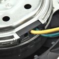 Right Small Auxiliary Radiator Cooling Fan Assembly.