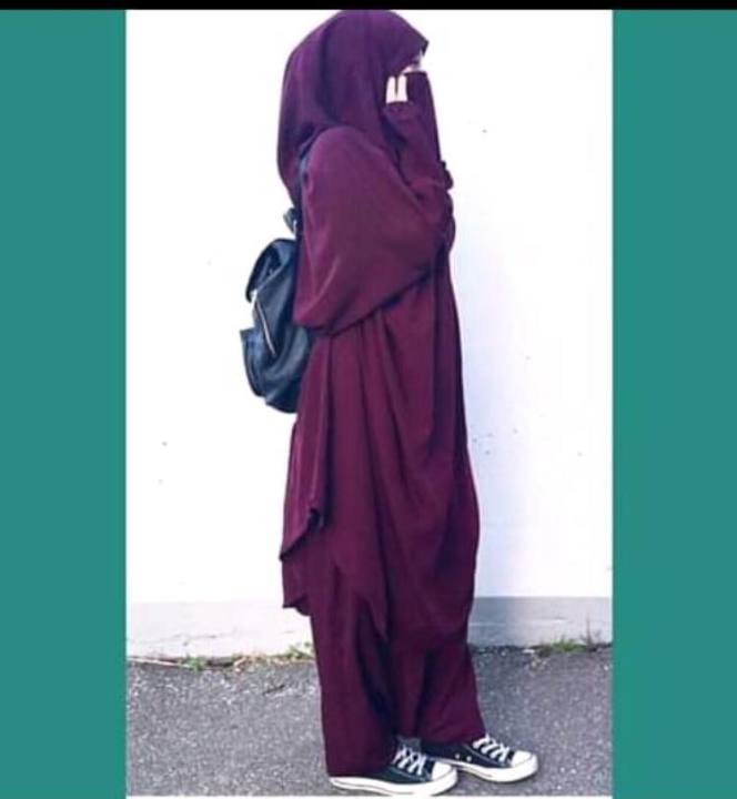 Purple%20Khimar%20hijab%20adjusted%20niqab%20with%20borkha%20full%20set%20-%20Image%203
