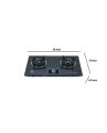 RFL Built In Glass LPG Gas Stove HOB BH (21GN) With Free Delivery. 